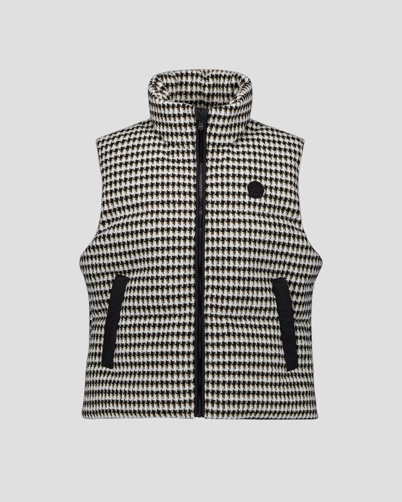 Veste Grand Froid puffer sans manches Naturel/noir Atsuma multico