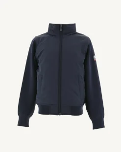 Veste légère à capuche Marine enfant Real
