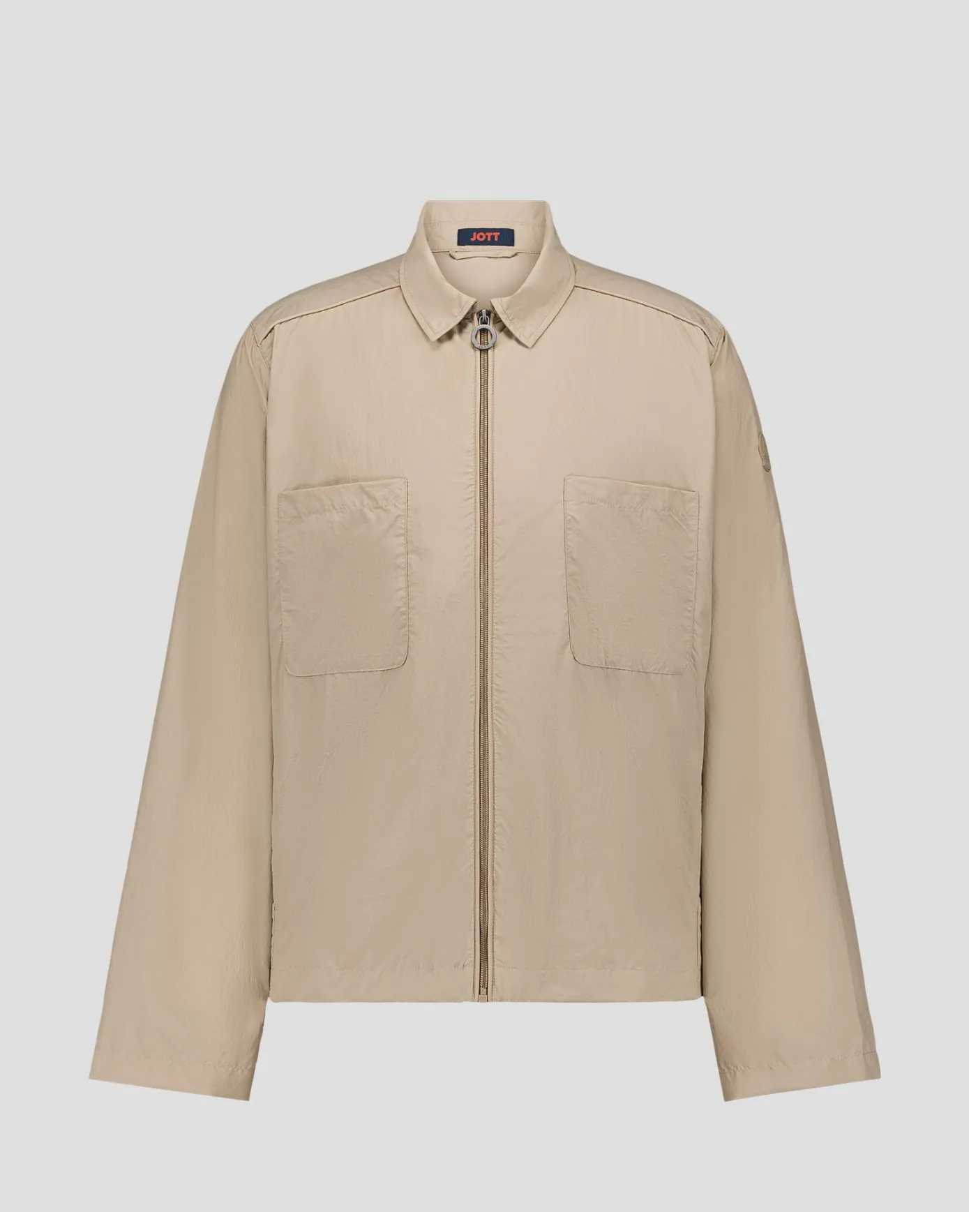 Veste légère col chemise Beige Guy