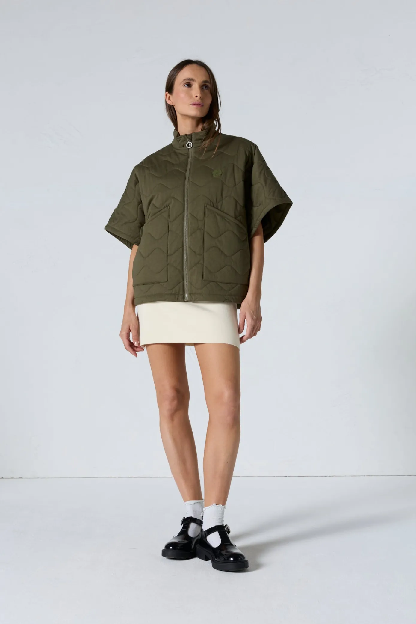 Veste manches 3/4 Army Dita