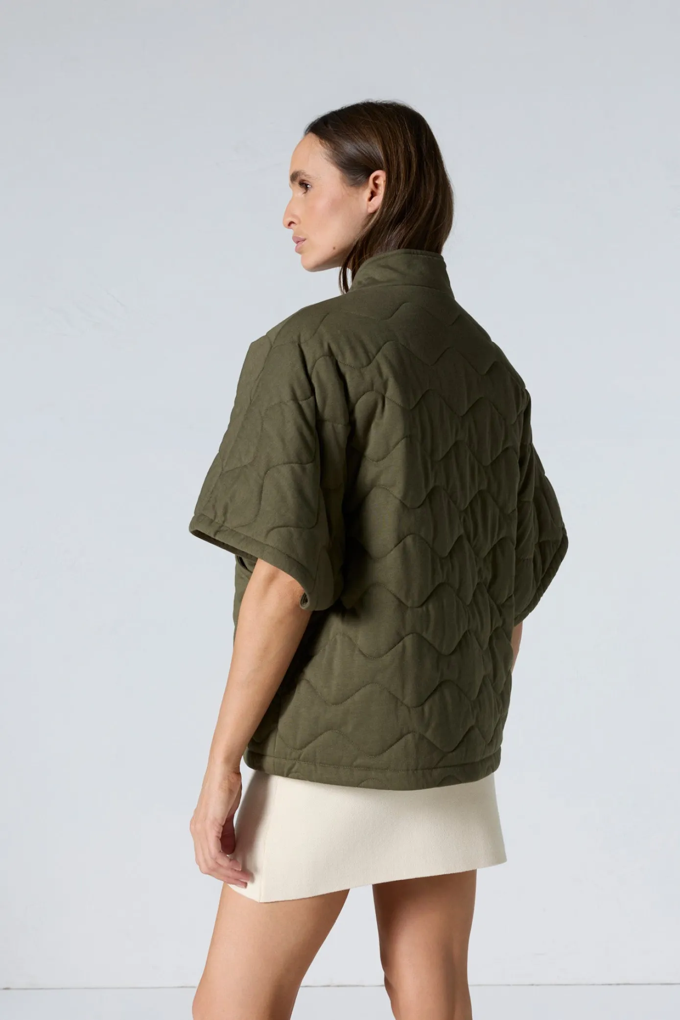 Veste manches 3/4 Army Dita