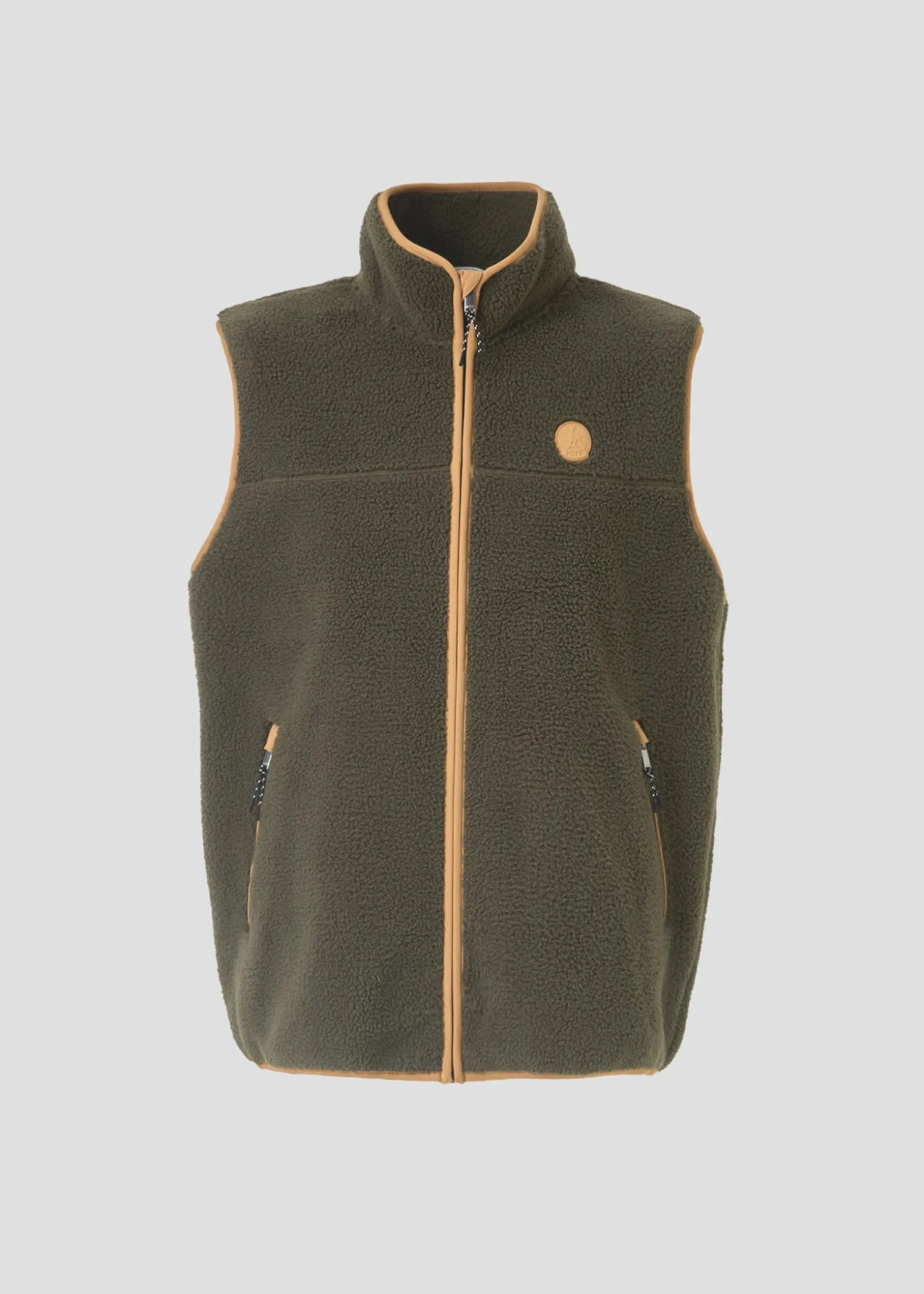 Veste polaire sans manches Army foncé Tobias