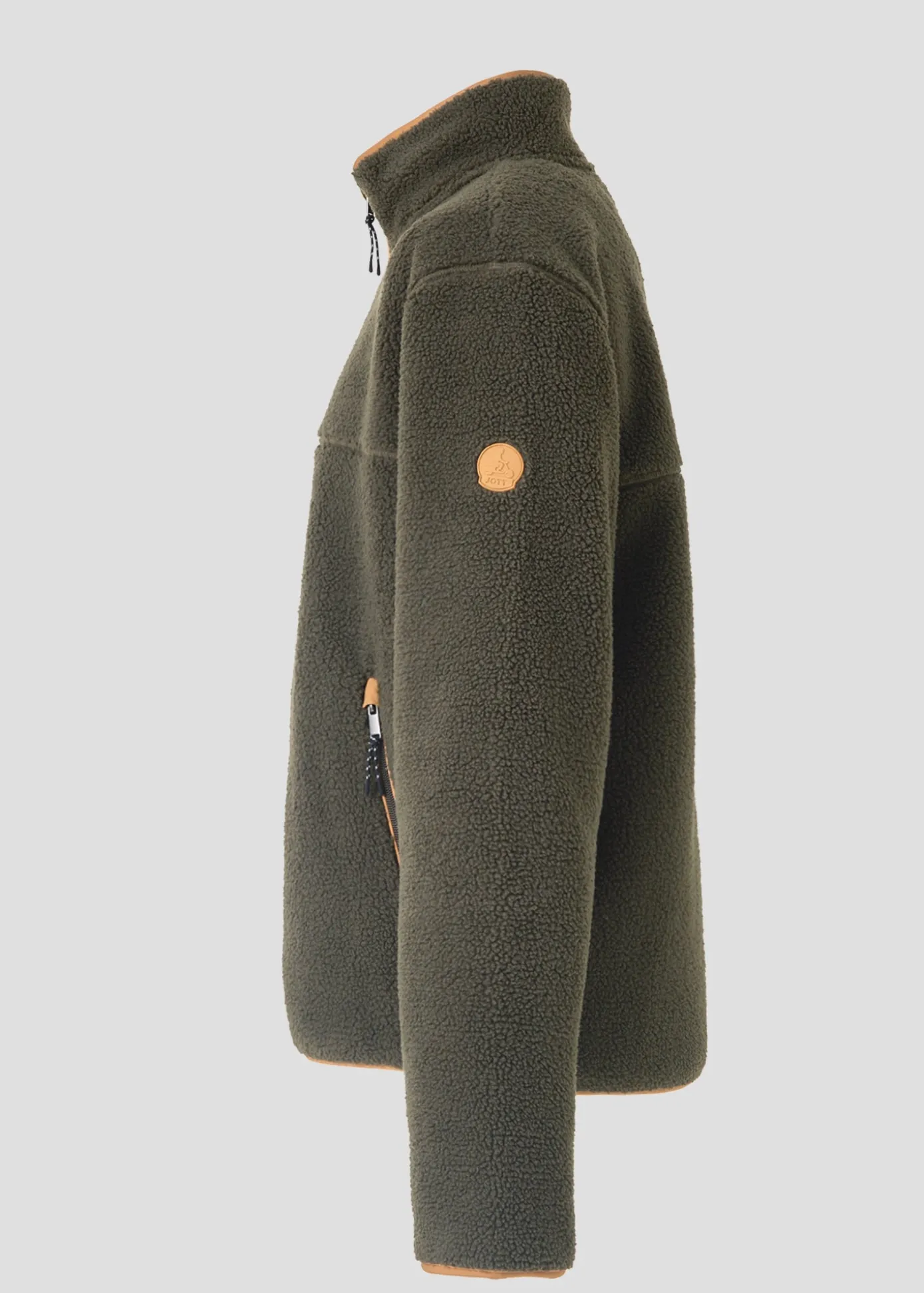 Veste polaire zippée Army foncé Raphy