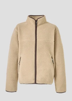 Veste polaire zippée Beige doux Raphy