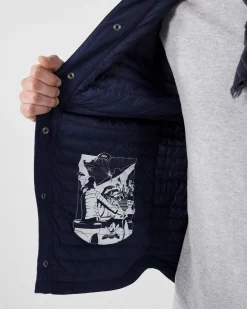 Veste surchemise Ultralight Marine Jeremy