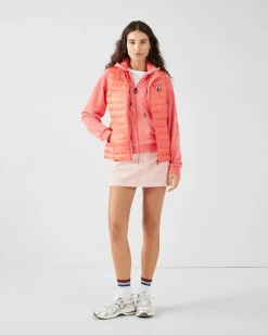 Veste zipée éponge Corail Anemone