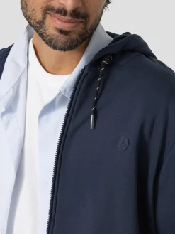 Veste zippée à capuche Marine Dalil