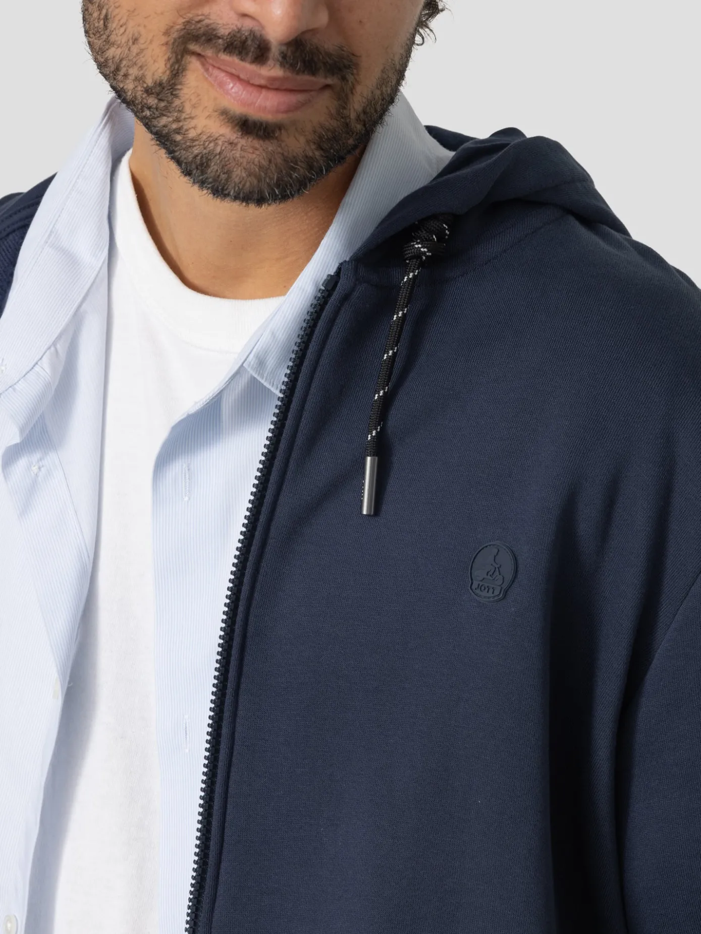 Veste zippée à capuche Marine Dalil