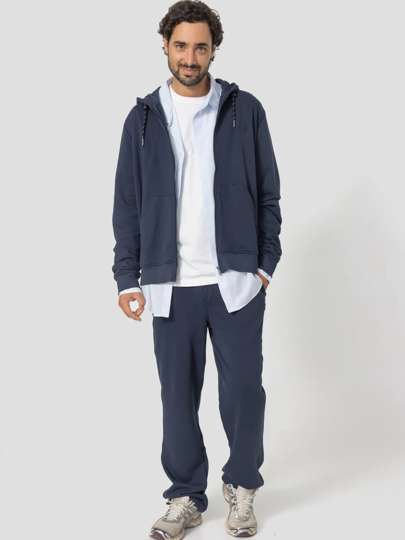 Veste zippée à capuche Marine Dalil
