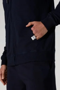 Veste zippée à capuche Marine Edgar