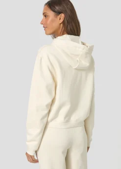 Veste zippée à capuche Naturel Dalila