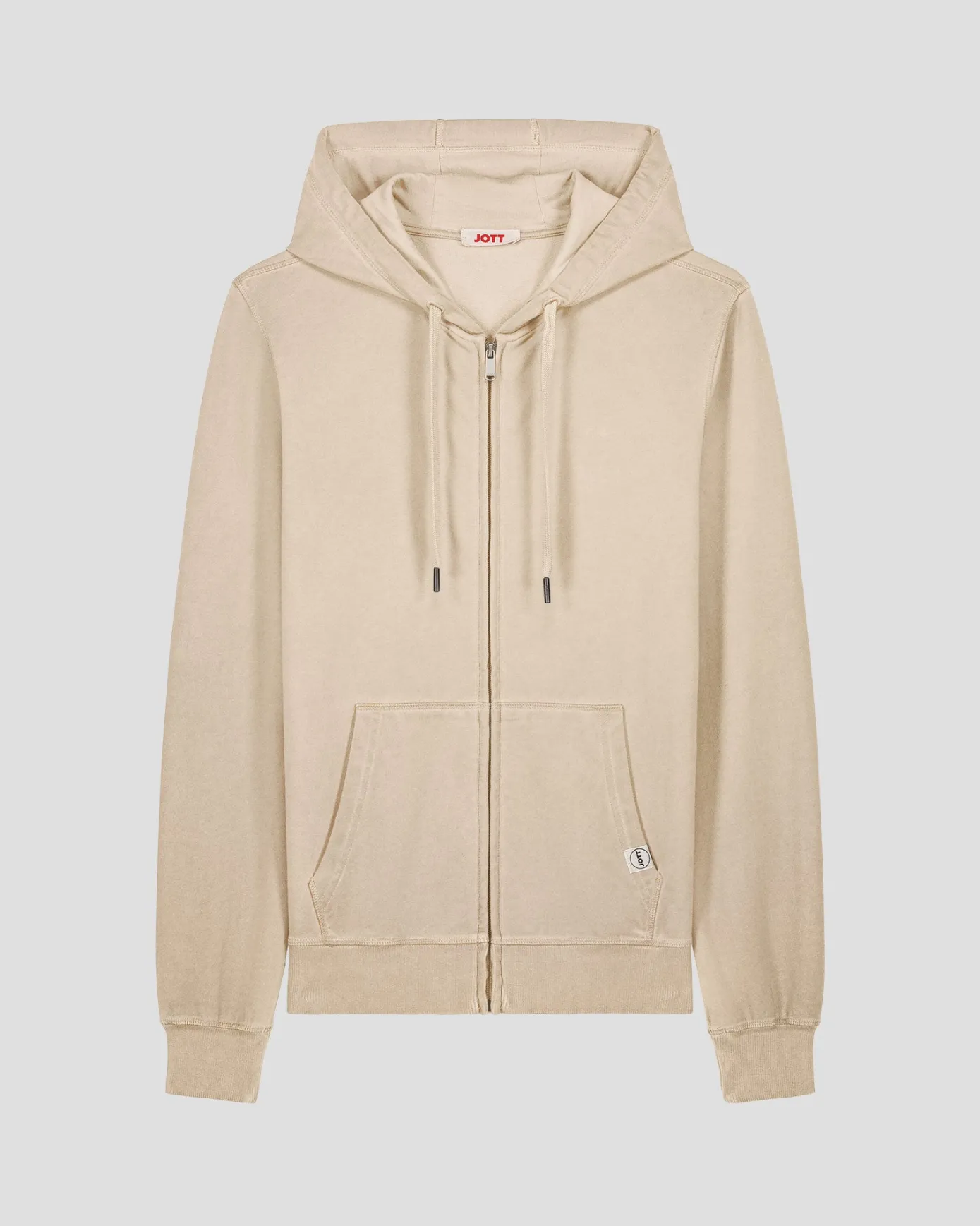 Veste zippée à capuche Naturel Sima