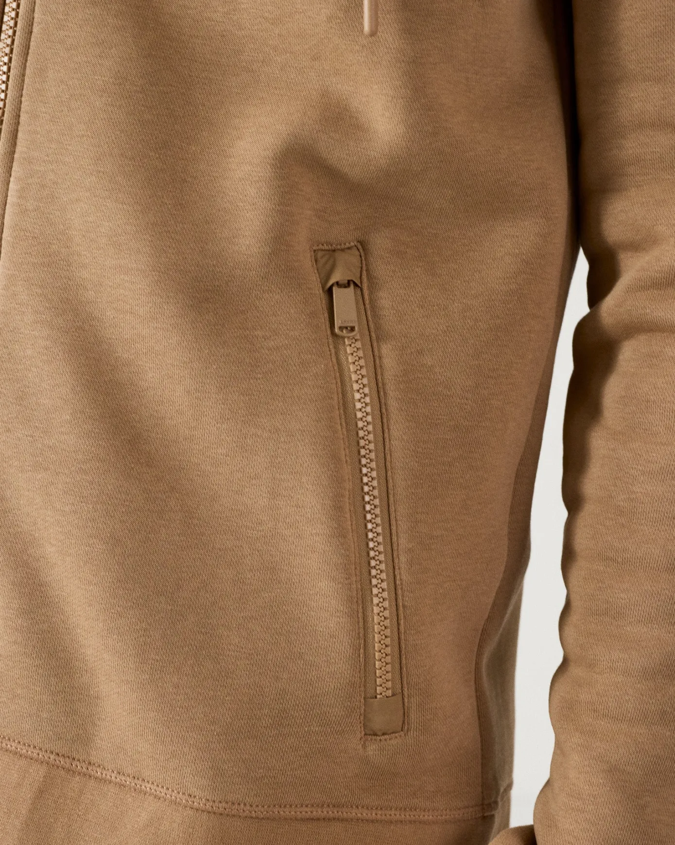 Veste zippée en coton Fauve Hector