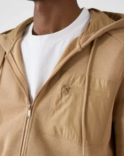 Veste zippée en coton Fauve Hector