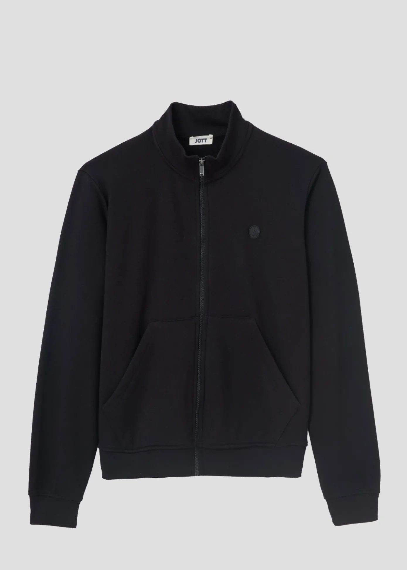 Veste zippée en molleton gratté Noir Jude