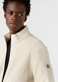 Veste zippée en polaire Naturel Loid