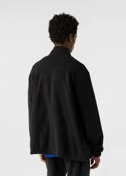 Veste zippée en polaire Noir Loid