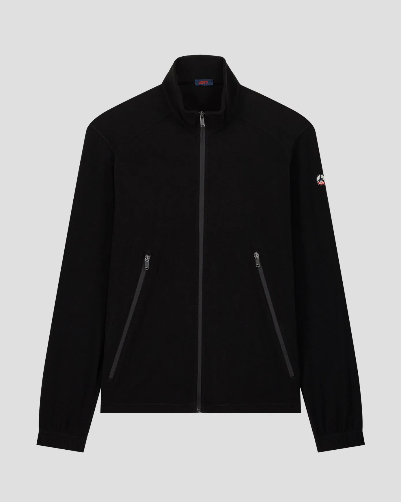Veste zippée en polaire Noir Loid