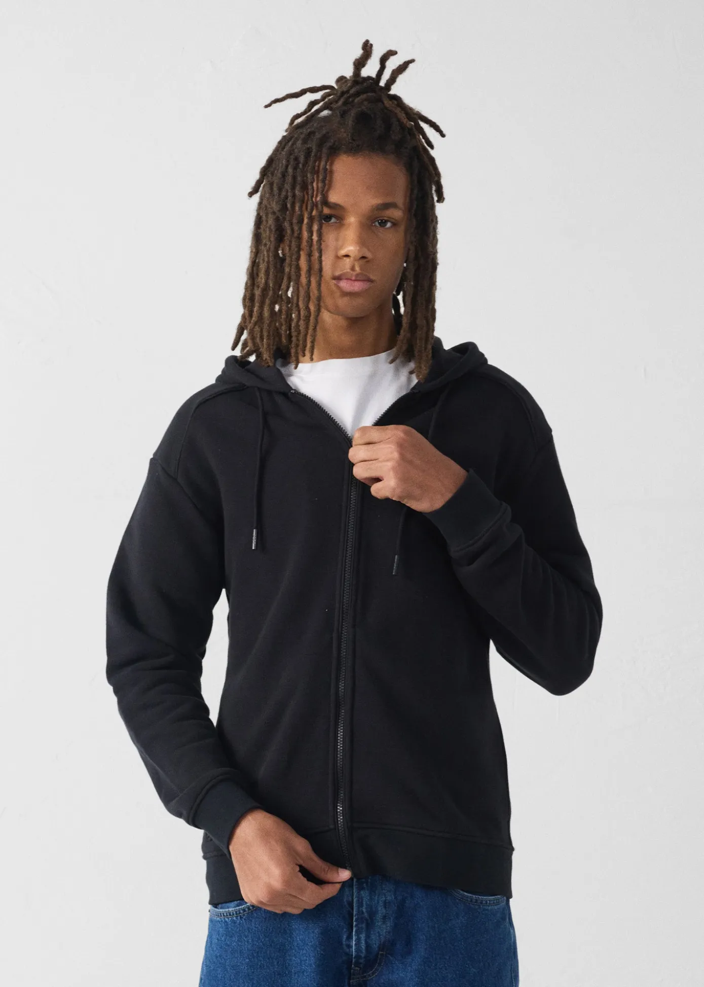 Veste zippée Noir Roy