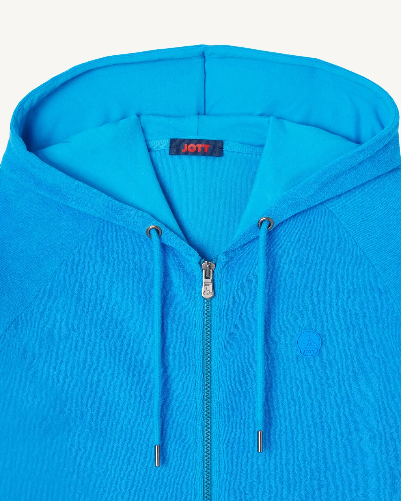Veste zippée éponge à capuche Azur Nazare