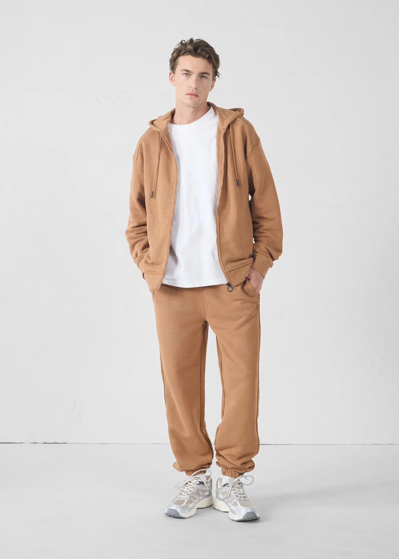 Veste zippée Sucre roux Roy